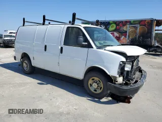 2016 Chevrolet Express Cargo with VIN 1GCWGAFF8G1131656, listed as a Copart auction lot 51832595 with 288,903 mi miles and Salvage title. Bid and sale history available at DreamBid. Image 4.
