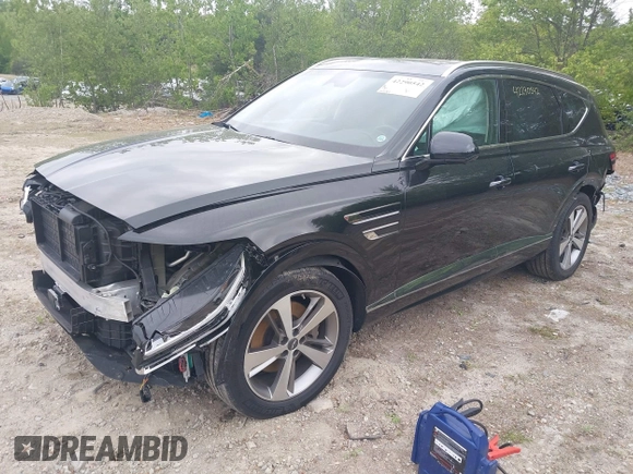 2021 Genesis GV80 с VIN KMUHBDSB5MU037611, выставлен на аукционе IAAI как лот 42290542 с пробегом 67 141 миль миль и . История ставок и продаж доступна на DreamBid. Изображение 2.