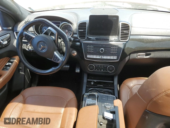 2017 Mercedes-Benz GLE 43 AMG with VIN 4JGED6EB4HA056788, listed as a Copart auction lot 56858045 with Not provided miles and Salvage title. Bid and sale history available at DreamBid. Image 8.