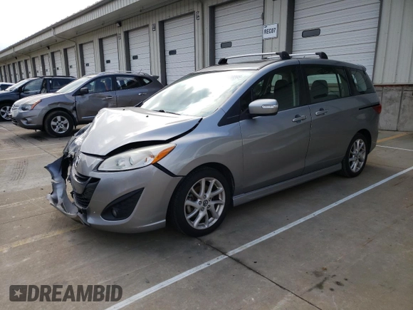 2013 Mazda 5 Touring with VIN JM1CW2CL2D0159945, listed as a Copart auction lot 52420205 with 119,367 mi miles and Salvage title. Bid and sale history available at DreamBid. Image 1.