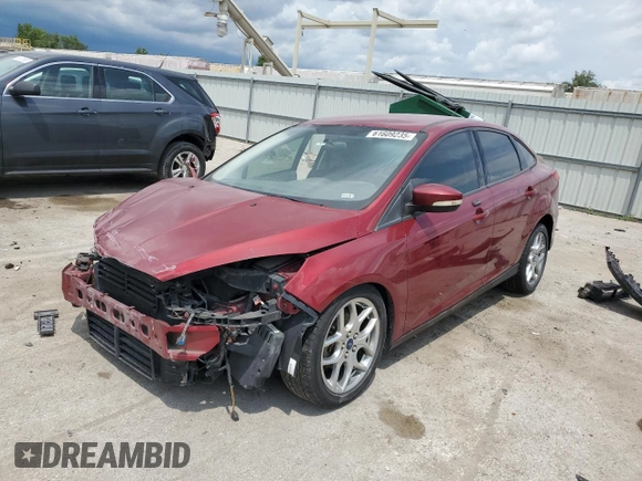 2015 Ford Focus SE with VIN 1FADP3F22FL368703, listed as a Copart auction lot 61609235 with 147,269 mi miles and Salvage title. Bid and sale history available at DreamBid. Image 1.