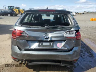 2015 Volkswagen Golf SportWagen TDI SE with VIN 3VWCA7AU4FM503473, listed as a Copart auction lot 51447715 with 161,636 mi miles and Salvage Title. Bid and sale history available at carsss.com. Image 6.