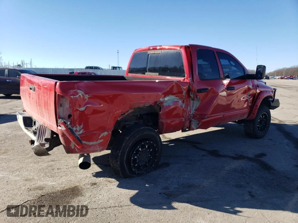 2003 Dodge Ram 3500 ST with VIN 3D7LU38C43G758348, listed as a Copart auction lot 88806075 with 309,083 mi miles and Salvage Title. Bid and sale history available at carsss.com. Image 3.