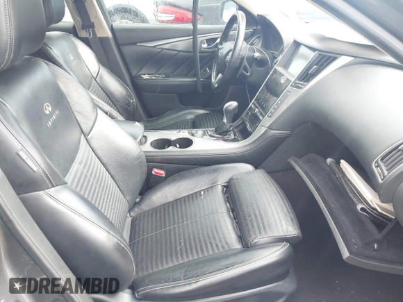 2014 Infiniti Q50 Premium with VIN JN1BV7AP8EM693109, listed as a IAAI auction lot 42183699 with 171,981 mi miles and . Bid and sale history available at DreamBid. Image 5.