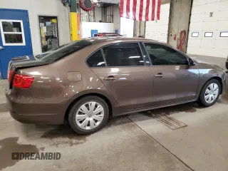 2011 Volkswagen Jetta SE with VIN 3VWDX7AJ2BM397530, listed as a Copart auction lot 61066775 with 130,164 mi miles and Salvage title. Bid and sale history available at DreamBid. Image 3.