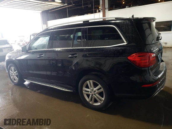 2014 Mercedes-Benz GL 450 with VIN 4JGDF7CE5EA353959, listed as a Copart auction lot 62222185 with 152,386 mi miles and Clean title. Bid and sale history available at DreamBid. Image 2.