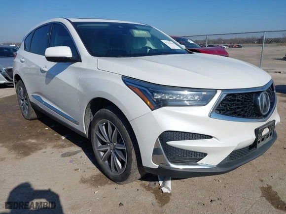 2020 Acura RDX w/Technology Pkg with VIN 5J8TC1H59LL011089, listed as a IAAI auction lot 41246036 with 66,261 mi miles. Bid and sale history available at carsss.com. Image 1.
