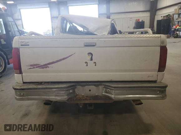 1995 Ford F-150 with VIN 1FTEX15N7SKC24840, listed as a Copart auction lot 74004864 with 227,794 mi miles and Salvage Title. Bid and sale history available at carsss.com. Image 6.