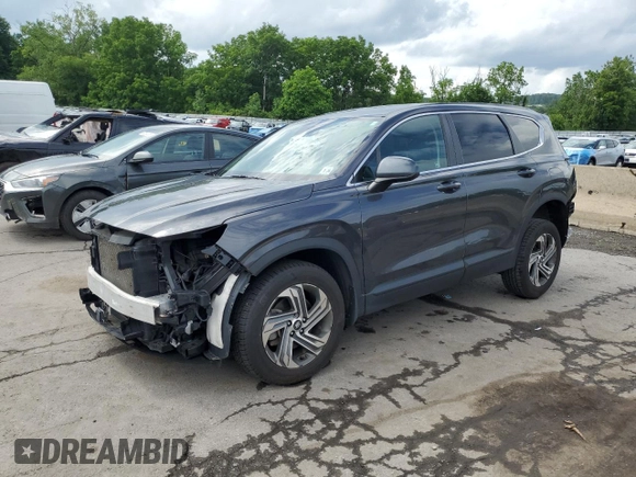 2021 Hyundai Santa Fe SE with VIN 5NMS1DAJ3MH343900, listed as a Copart auction lot 63638775 with 36,431 mi miles and Salvage title. Bid and sale history available at DreamBid. Image 1.