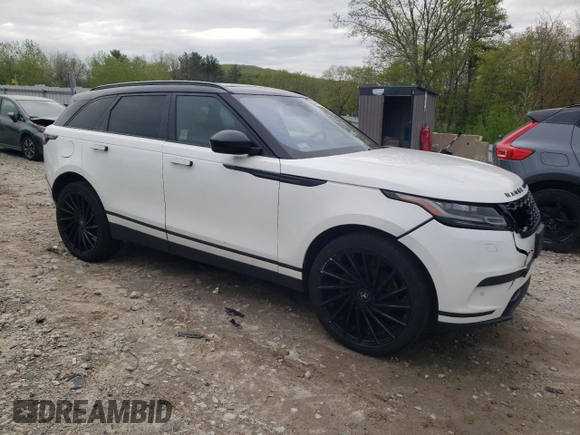 2019 Land Rover Range Rover Velar S with VIN SALYB2EX5KA784275, listed as a Copart auction lot 54759415 with 90,851 mi miles and Salvage title. Bid and sale history available at DreamBid. Image 4.