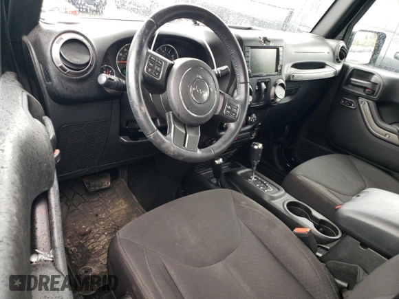 2017 Jeep Wrangler Sport с VIN 1C4GJWAG1HL735042, выставлен на аукционе Copart как лот 56459035 с пробегом 82 120 миль миль и Списание • Salvage title. История ставок и продаж доступна на DreamBid. Изображение 8.