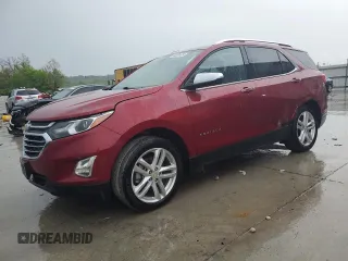 2019 Chevrolet Equinox Premier z VIN 2GNAXYEX6K6234567, wystawiony jako Copart lot #54831425 z przebiegiem 64 548 mil mil oraz Szkoda całkowita • Salvage title. Historia ofert i sprzedaży dostępna na DreamBid. Obrazek 1.