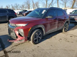 2023 Chevrolet TrailBlazer RS with VIN KL79MUSL1PB198593, listed as a Copart auction lot 88774405 with 32,289 mi miles and Salvage Title. Bid and sale history available at carsss.com. Image 1.