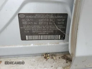 2011 Hyundai Sonata GLS with VIN 5NPEB4ACXBH010248, listed as a Copart auction lot 54630705 with 268,745 mi miles and Clean Title. Bid and sale history available at carsss.com. Image 12.