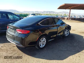 2015 Chrysler 200 Limited with VIN 1C3CCCAB5FN689779, listed as a IAAI auction lot 42103563 with 106,845 mi miles and . Bid and sale history available at DreamBid. Image 4.