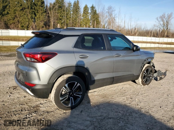 2024 Chevrolet TrailBlazer LT with VIN KL79MRSL5RB167508, listed as a Copart auction lot 48608575 with 1,921 mi miles and Salvage Title. Bid and sale history available at DreamBid. Image 3.