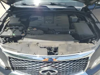 2016 Infiniti QX80 with VIN JN8AZ2NF9G9610685, listed as a Copart auction lot 57154685 with 94,176 mi miles and Salvage title. Bid and sale history available at DreamBid. Image 12.