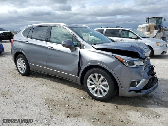 2019 Buick Envision Essence with VIN LRBFXCSA0KD000300, listed as a Copart auction lot 46160305 with 58,683 mi miles and Non Repairable. Bid and sale history available at carsss.com. Image 4.