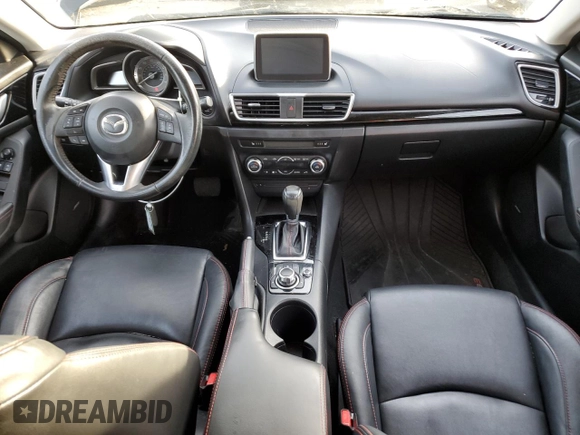 2014 Mazda 3 i Grand Touring with VIN JM1BM1M72E1102296, listed as a Copart auction lot 79222024 with 144,122 mi miles and Salvage Title. Bid and sale history available at DreamBid. Image 8.
