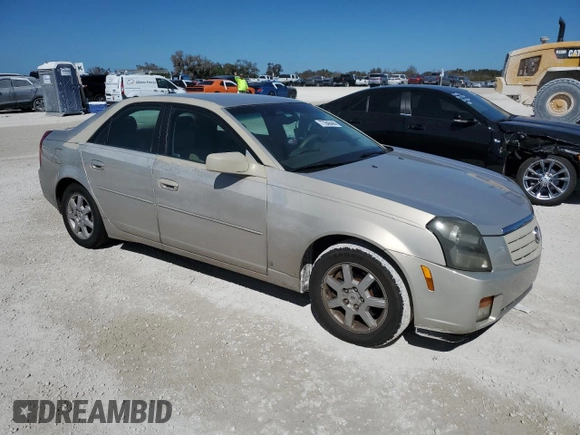 2007 Cadillac CTS with VIN 1G6DP577270178907, listed as a Copart auction lot 77846444 with 112,577 mi miles and Salvage Title. Bid and sale history available at carsss.com. Image 4.