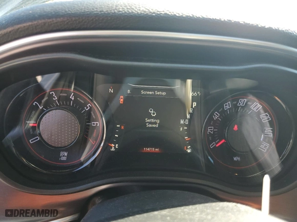 2016 Dodge Challenger SXT Plus with VIN 2C3CDZAG1GH119476, listed as a Copart auction lot 48367615 with 114,715 mi miles and Salvage Title. Bid and sale history available at carsss.com. Image 9.