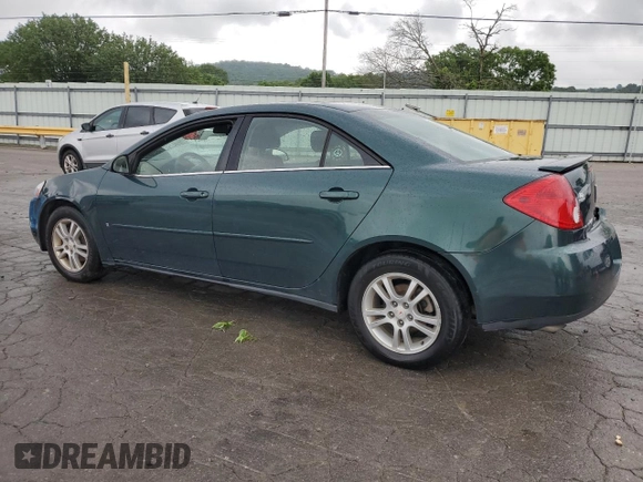 2006 Pontiac G6 6-Cyl z VIN 1G2ZG558764182686, wystawiony jako Copart lot #58741725 z przebiegiem 149 683 mil mil oraz Szkoda całkowita • Salvage title. Historia ofert i sprzedaży dostępna na DreamBid. Obrazek 2.