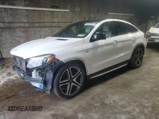 2017 Mercedes-Benz GLE 43 AMG z VIN 4JGED6EB2HA085030, wystawiony jako Copart lot #59805405 z przebiegiem 55 693 mil mil oraz Szkoda całkowita • Salvage title. Historia ofert i sprzedaży dostępna na DreamBid. Obrazek 1.