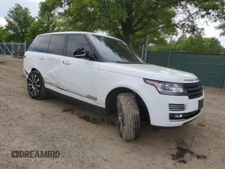 2014 Land Rover Range Rover Supercharged Autobiography with VIN SALGV2TF6EA154251, listed as a Copart auction lot 56212735 with 73,830 mi miles and Salvage title. Bid and sale history available at DreamBid. Image 4.