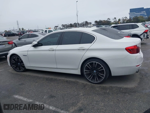 2015 BMW 5 Series 535i with VIN WBA5B1C56FG126888, listed as a IAAI auction lot 41722011 with 168,785 mi miles and . Bid and sale history available at carsss.com. Image 14.