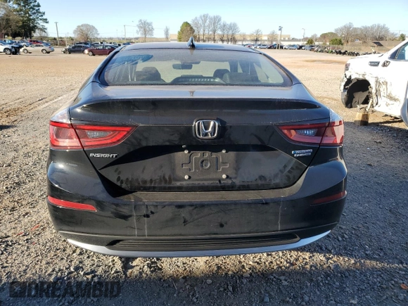 2019 Honda Insight Touring with VIN 19XZE4F90KE028249, listed as a Copart auction lot 49175905 with 112,165 mi miles and Salvage Title. Bid and sale history available at carsss.com. Image 6.