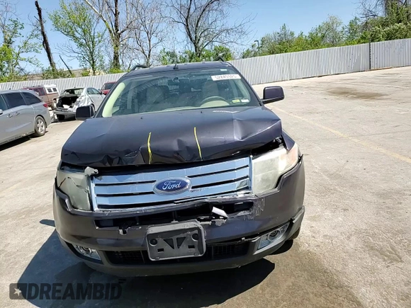 2007 Ford Edge SEL PLUS with VIN 2FMDK39C17BB57132, listed as a Copart auction lot 52845925 with 140,448 mi miles and Salvage Title. Bid and sale history available at carsss.com. Image 11.