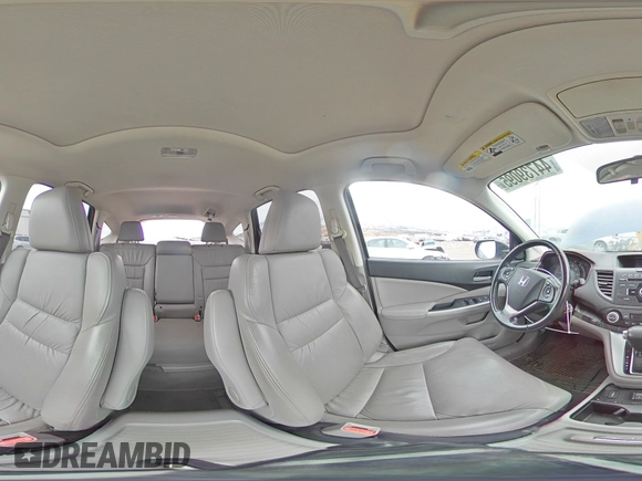 2013 Honda CR-V EX-L with VIN 2HKRM4H70DH616715, listed as a Copart auction lot 44739095 with 150,403 mi miles and Salvage Title. Bid and sale history available at carsss.com. Image 14.