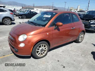2015 FIAT 500 Pop with VIN 3C3CFFAR2FT549890, listed as a Copart auction lot 66213895 with 82,698 mi miles and Salvage title. Bid and sale history available at DreamBid. Image 1.
