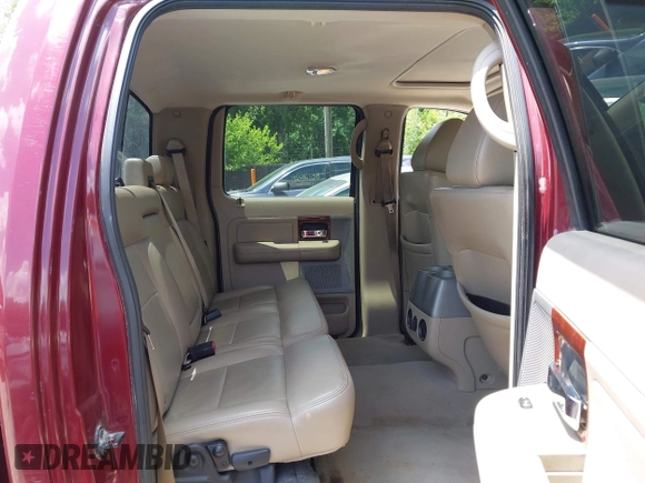2006 Ford F-150 XLT with VIN 1FTPW14V56KC32356, listed as a IAAI auction lot 42601584 with 214,435 mi miles and . Bid and sale history available at DreamBid. Image 8.
