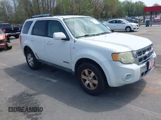 2008 Ford Escape Limited with VIN 1FMCU94178KD75081, listed as a IAAI auction lot 41954169 with 141,570 mi miles. Bid and sale history available at carsss.com. Image 1.