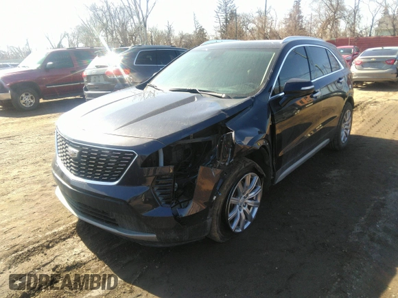 2023 Cadillac XT4 AWD Premium Luxury with VIN 1GYFZDR41PF106391, listed as a IAAI auction lot 41754756 with 25,499 mi miles and . Bid and sale history available at carsss.com. Image 19.