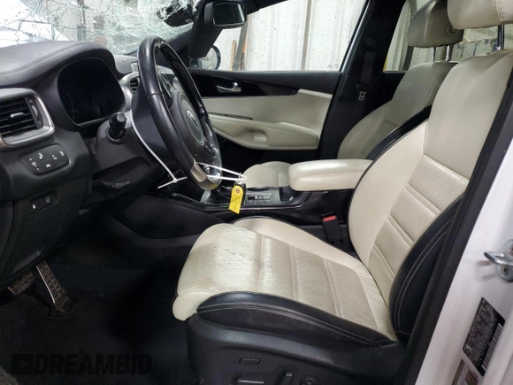 2018 Kia Sorento SX with VIN 5XYPKDA53JG371076, listed as a Copart auction lot 50297585 with 116,385 mi miles and Non Repairable. Bid and sale history available at DreamBid. Image 7.