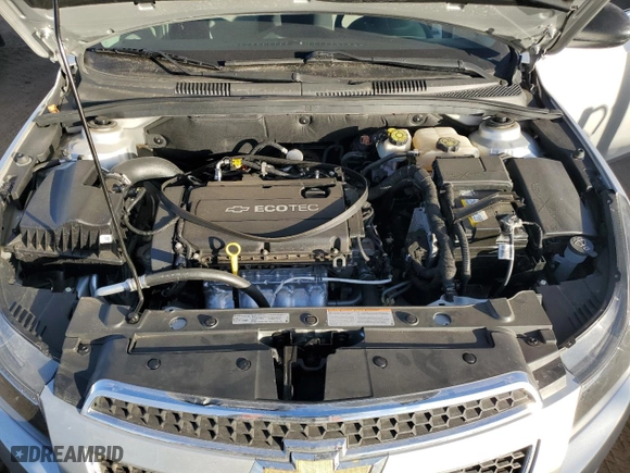 2012 Chevrolet Cruze LS with VIN 1G1PC5SHXC7373475, listed as a Copart auction lot 84805944 with 25,590 mi miles and Salvage Title. Bid and sale history available at carsss.com. Image 13.