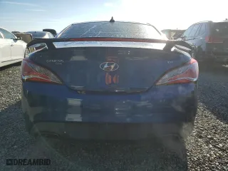 2016 Hyundai Genesis Coupe 3.8L Ultimate with VIN KMHHU6KJ9GU133953, listed as a Copart auction lot 47342095 with 60,177 mi miles and Salvage Title. Bid and sale history available at carsss.com. Image 6.