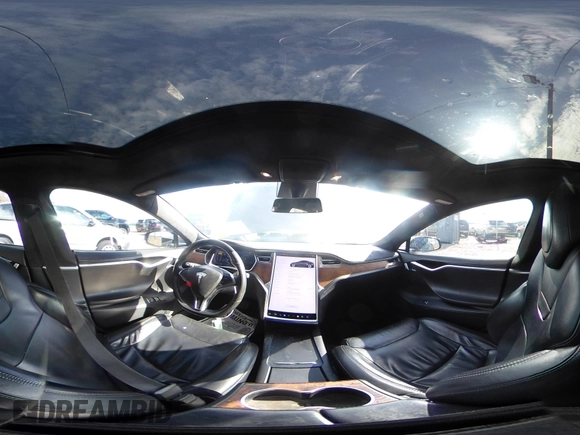 2017 Tesla Model S 100D with VIN 5YJSA1E23HF198592, listed as a IAAI auction lot 41721755 with 127,946 mi miles. Bid and sale history available at carsss.com. Image 21.