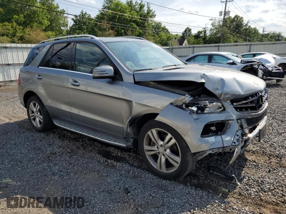 2013 Mercedes-Benz M 350 with VIN 4JGDA5HB2DA226683, listed as a Copart auction lot 61398195 with 67,753 mi miles and Salvage title. Bid and sale history available at DreamBid. Image 4.