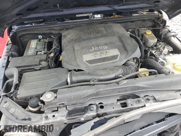 2013 Jeep Wrangler Sport with VIN 1C4AJWAG6DL590922, listed as a Copart auction lot 53379755 with 139,099 mi miles and Salvage title. Bid and sale history available at DreamBid. Image 11.