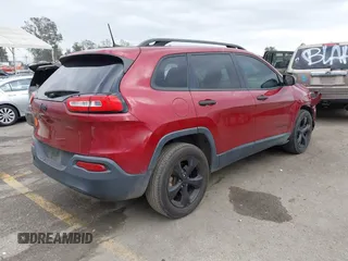 2017 Jeep Cherokee Sport with VIN 1C4PJMAB8HW569111, listed as a IAAI auction lot 41885738 with 130,687 mi miles and . Bid and sale history available at DreamBid. Image 4.