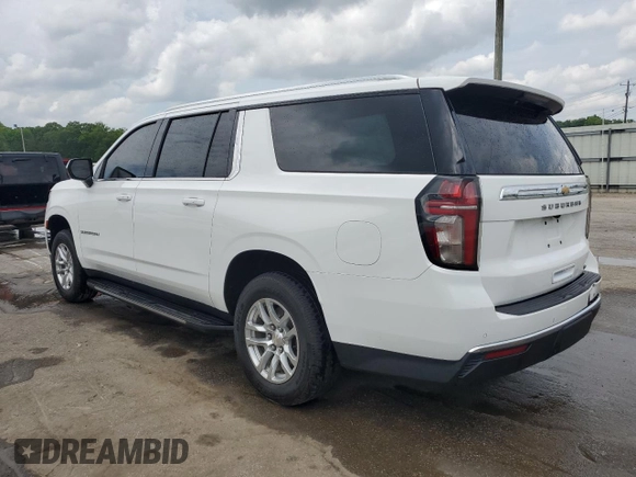 2021 Chevrolet Suburban LT z VIN 1GNSCCKD2MR201909, wystawiony jako Copart lot #54512375 z przebiegiem 121 487 mil mil oraz Szkoda całkowita • Salvage title. Historia ofert i sprzedaży dostępna na DreamBid. Obrazek 2.