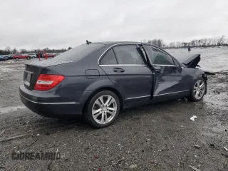 2013 Mercedes-Benz C-Class C 250 Sport with VIN WDDGF4HB8DA796402, listed as a Copart auction lot 44204675 with 107,876 mi miles and Salvage Title. Bid and sale history available at carsss.com. Image 3.