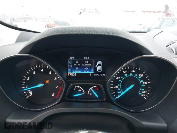 2014 Ford Escape Titanium with VIN 1FMCU9J94EUD49614, listed as a IAAI auction lot 42005864 with 87,779 mi miles. Bid and sale history available at carsss.com. Image 7.