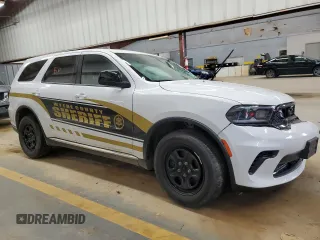 2023 Dodge Durango Pursuit z VIN 1C4SDJFT4PC590782, wystawiony jako Copart lot #69877884 z przebiegiem Nie podano mil oraz Szkoda całkowita • Salvage title. Historia ofert i sprzedaży dostępna na DreamBid. Obrazek 4.