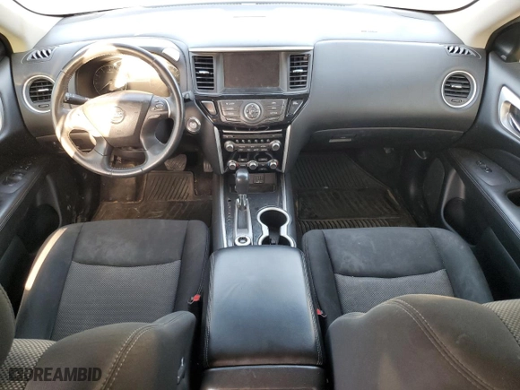 2019 Nissan Pathfinder SV with VIN 5N1DR2MM7KC627906, listed as a Copart auction lot 53343885 with 169,314 mi miles and Clean Title. Bid and sale history available at carsss.com. Image 8.