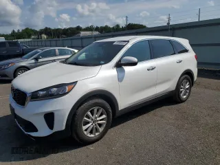 2019 Kia Sorento LX with VIN 5XYPG4A53KG489695, listed as a Copart auction lot 65080005 with 113,685 mi miles and Clean title. Bid and sale history available at DreamBid. Image 1.