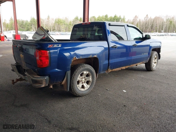 2014 Chevrolet Silverado 1500 LT with VIN 3GCUKREC4EG161229, listed as a IAAI auction lot 41971721 with 183,011 mi miles. Bid and sale history available at carsss.com. Image 4.
